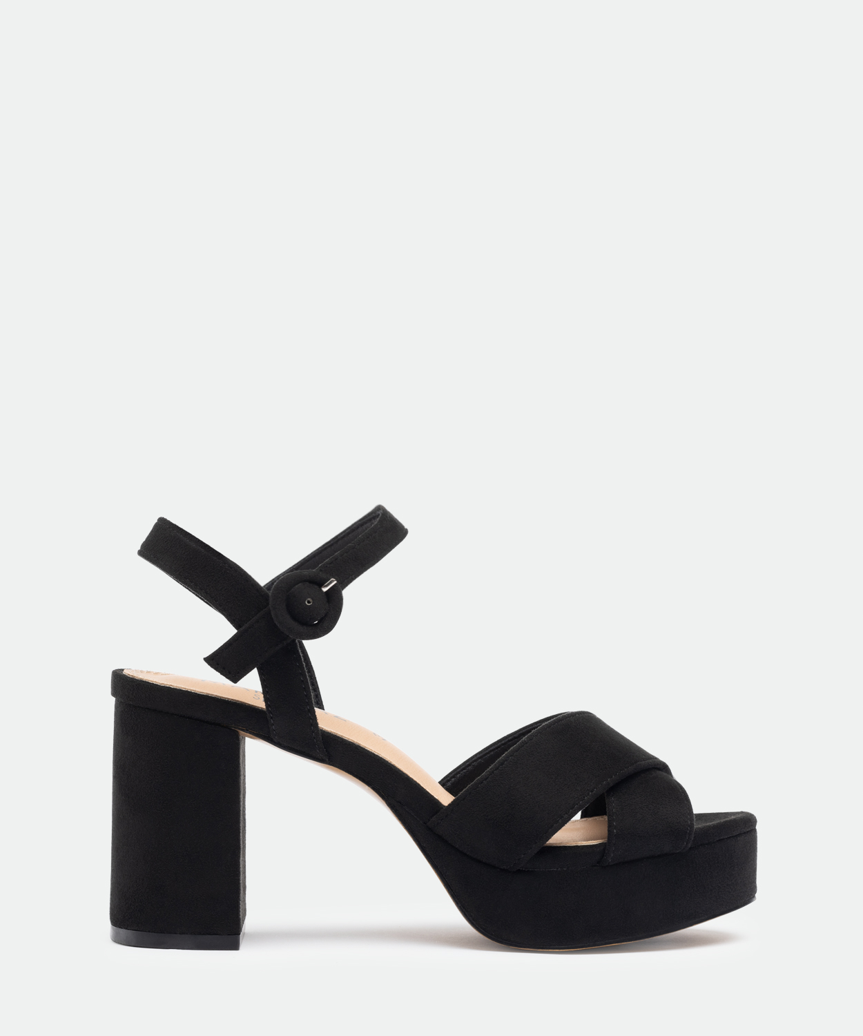 Sandalias de plataforma cruceta